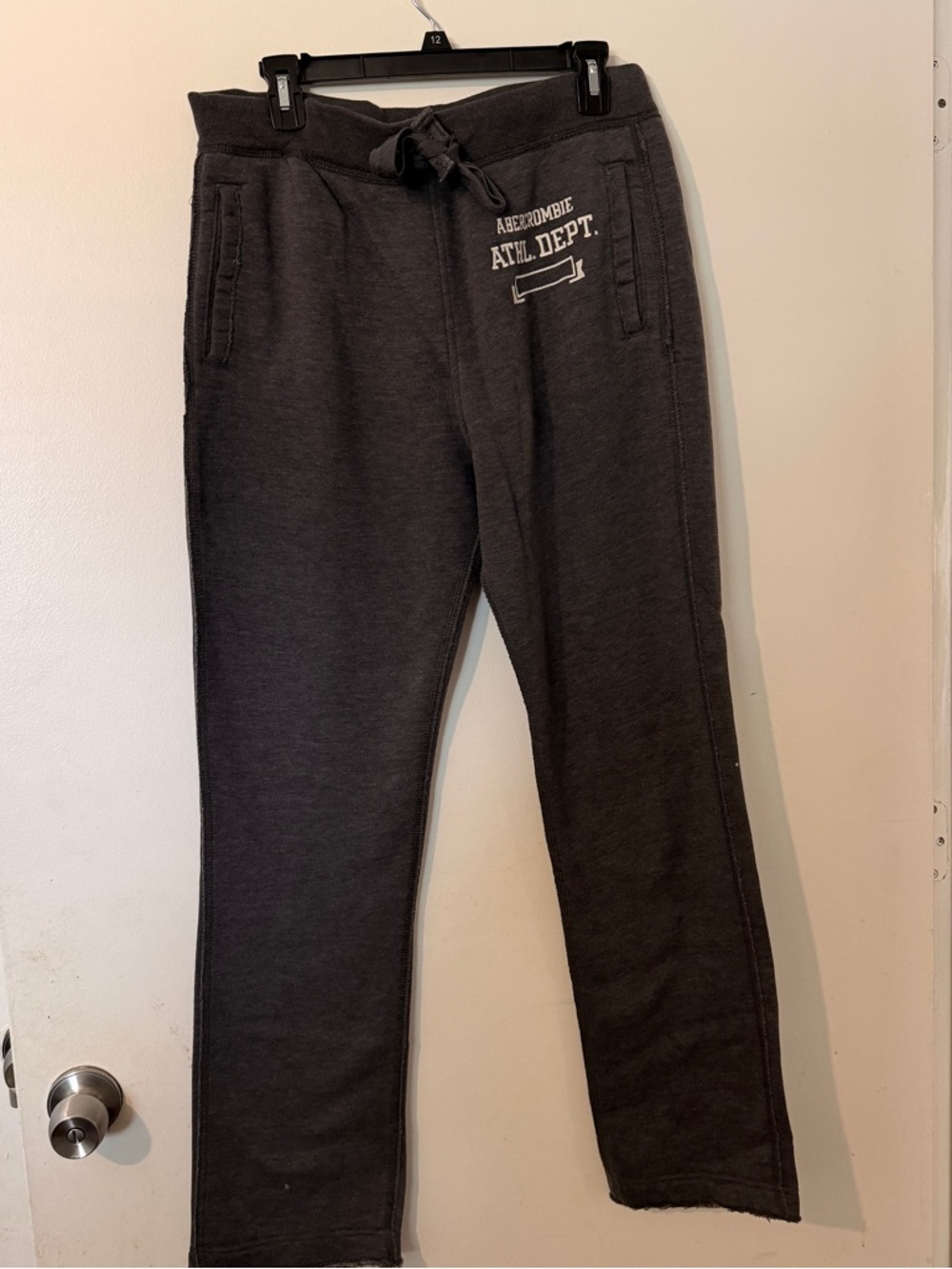 Abercrombie & Fitch Athl. Dept. Straight Leg Sweatpants | Medium | Y2K Indie